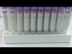 Tubos estériles para recolección de sangre para el ácido etilenodiaminetetraacético disódico