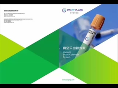 Activador de coágulo superior naranja Tubo de recolección de sangre Pro Coagulación