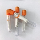 Orange Red Cap  Pro Coagulation Tube 13*75 Serum Clot Activator Tubes