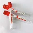 Medical PET Glass Red Top Blood Collection Tubes No Additive 1ML-10ML