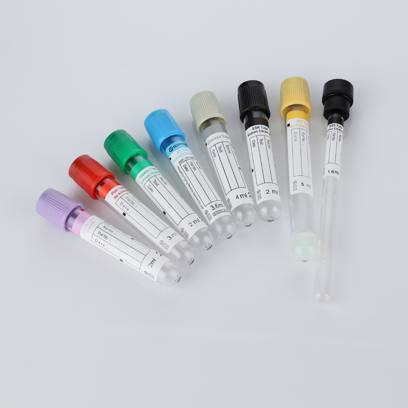 Disposable Sterile Vacuum Blood Collection Tube Medical Custom Blood Tubes