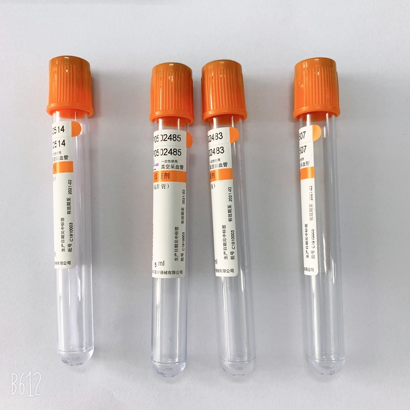 1ML-6ML Clot Activator Tube For Clinical Examination Biochemical Test