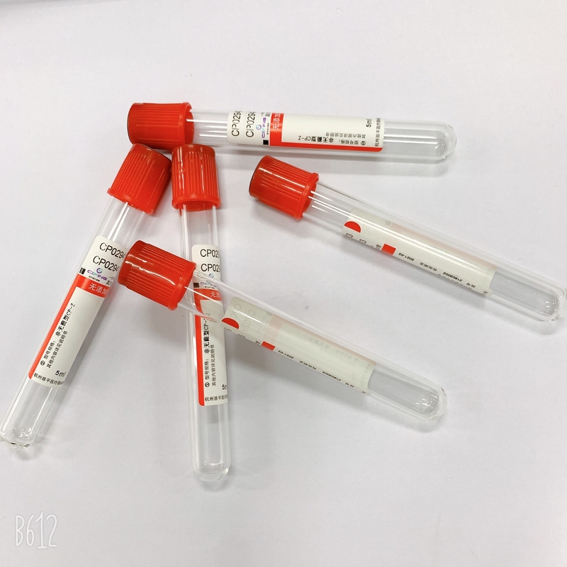 Leakage Proof 5ml Serum Separator Tubes Biochemistry Lab Test Use