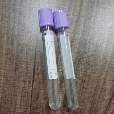 1ml - aprobación del CE de los tubos del drenaje de la sangre del top de la lavanda 10ml para el análisis del glóbulo