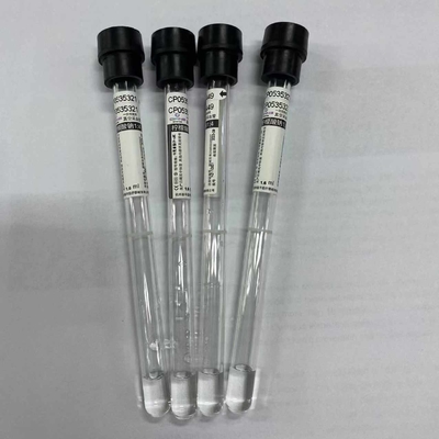 el sodio 1.6ml trata con citrato el plástico de cristal negro de tubos de vacío del ESR