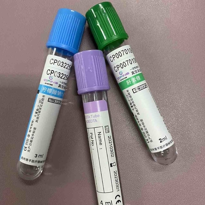 Sangre que recoge el tubo para la colección 1ml - 10ml del plasma del suero