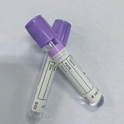 Tubo de ensayo clínico de la bioquímica del sistema de la colección de la sangre del vacío médico