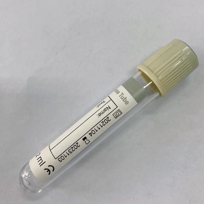 Tubo del fluoruro de sodio para el tubo Grey Cap de la heparina del EDTA de la glucosa