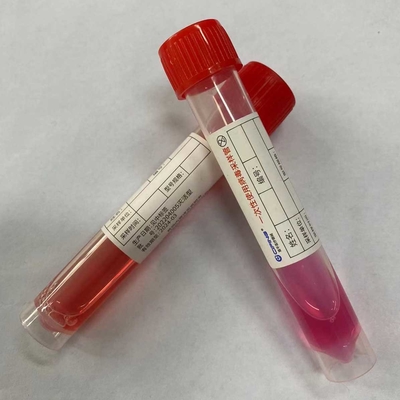 Prueba disponible mezclada B-12.0 plástico del tubo de muestreo del virus COVID 19
