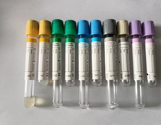 Tubos de recolección de vacío desechables Ce Edta K2 K3 Sangre