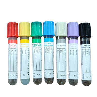 Tubo de extracción de sangre al vacío para uso en laboratorio EDTA desechable médico K2