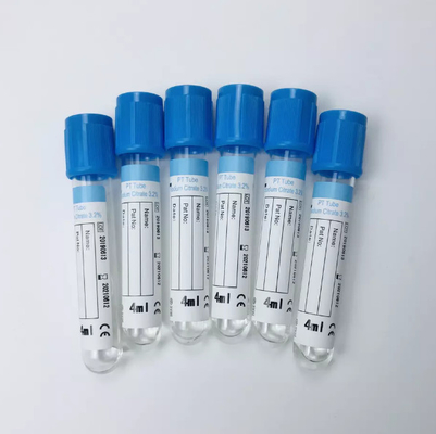 3,2% CE azul ISO13485 del vacío del tubo de la colección de la sangre de la pinta del citrato de sodio