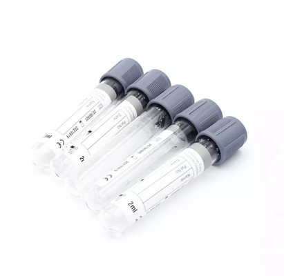 Limpie el laboratorio del tubo con la aspiradora de la glucosa de la colección de la sangre suministra vacuum blood colletion tube de cristal 10ml