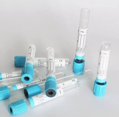 Plástico modificado para requisitos particulares del tubo de Logo Disposable Pt Blood Collection