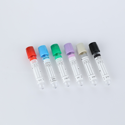 Tubos de recogida de sangre desechables con vacío Suministros médicos para hospitales
