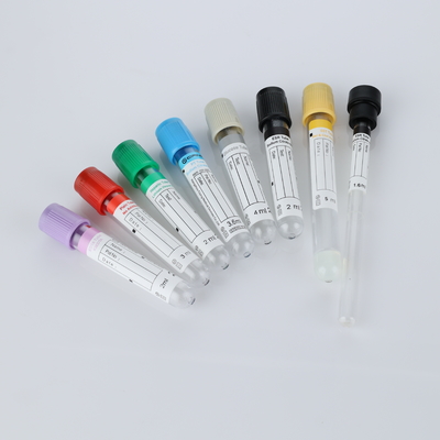 Tubos de recolección de sangre con vacío y desechables Tubos de sangre personalizados médicos