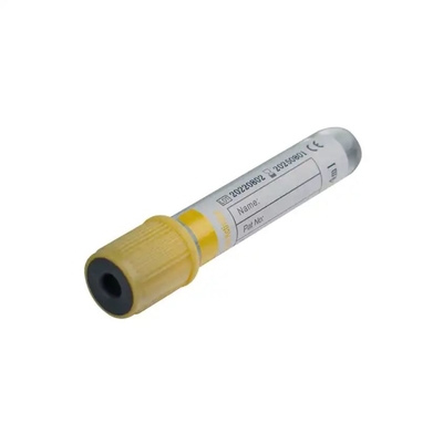 6 ml tubo activador de gel y coágulos tubo de recogida de sangre de vacío superior amarillo