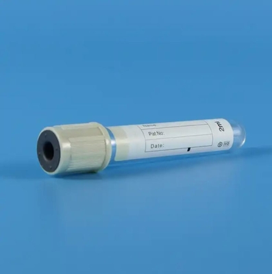 Tubo de recogida de glucosa en sangre de vidrio / plástico