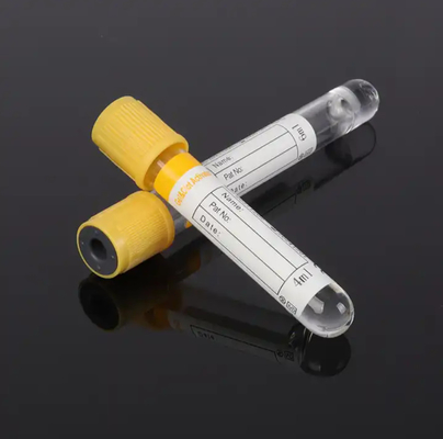 Tubo activador de coágulos de gel Tubo de sangre superior amarillo para recolección de sangre con gel de todos los tamaños