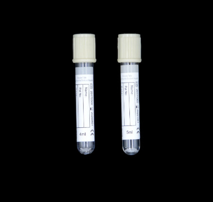 2 ml 5 ml tubo médico de recogida de sangre con vacío de glucosa para recolección / análisis de sangre