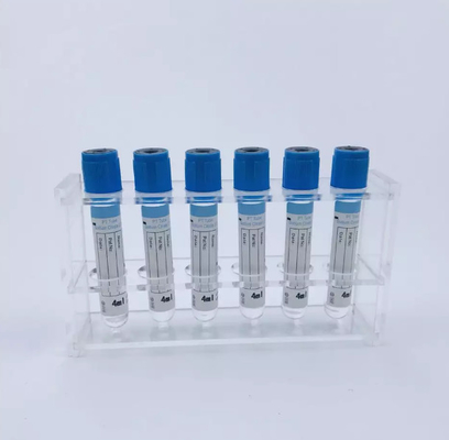 1.8ml-8ml Citrato de sodio 9 1 tubo esencial para la recolección de sangre / análisis de PET / material de vidrio