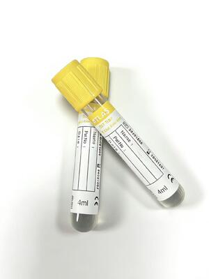 Tubos de vacío SST: coagulación rápida del suero y separación superior para laboratorios centrales